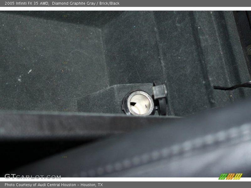 Diamond Graphite Gray / Brick/Black 2005 Infiniti FX 35 AWD