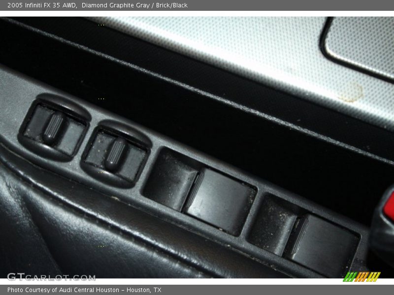 Diamond Graphite Gray / Brick/Black 2005 Infiniti FX 35 AWD