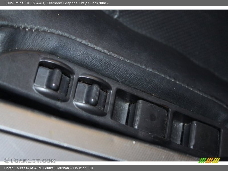 Diamond Graphite Gray / Brick/Black 2005 Infiniti FX 35 AWD