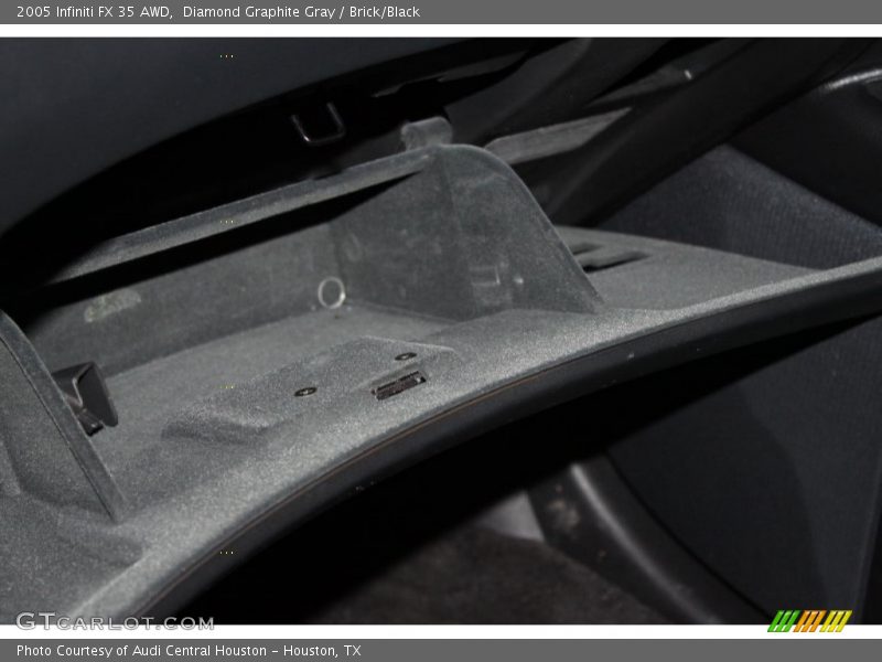 Diamond Graphite Gray / Brick/Black 2005 Infiniti FX 35 AWD