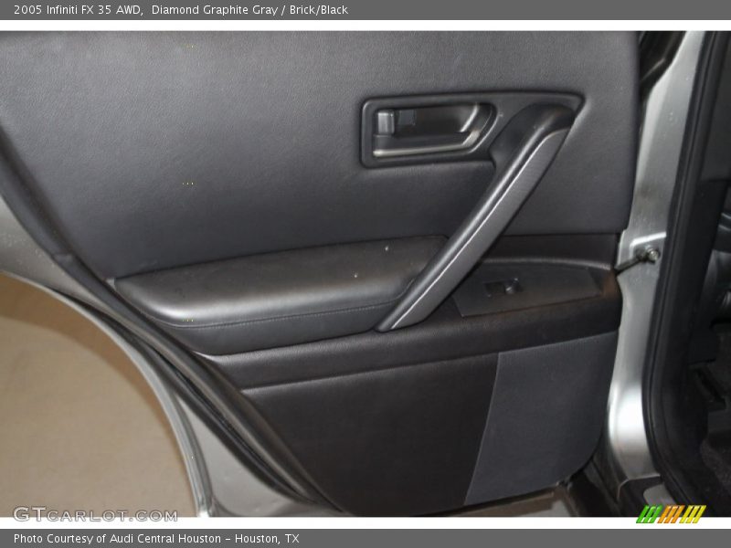 Diamond Graphite Gray / Brick/Black 2005 Infiniti FX 35 AWD