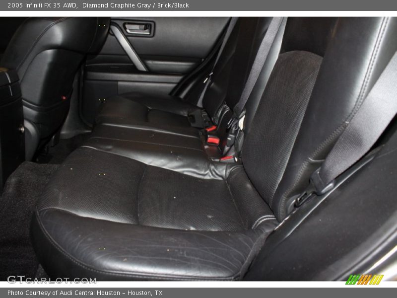 Diamond Graphite Gray / Brick/Black 2005 Infiniti FX 35 AWD