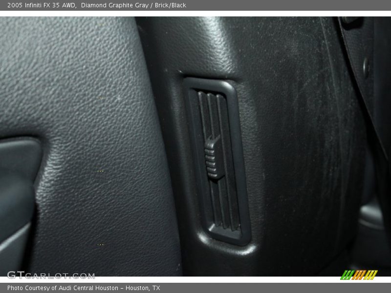 Diamond Graphite Gray / Brick/Black 2005 Infiniti FX 35 AWD