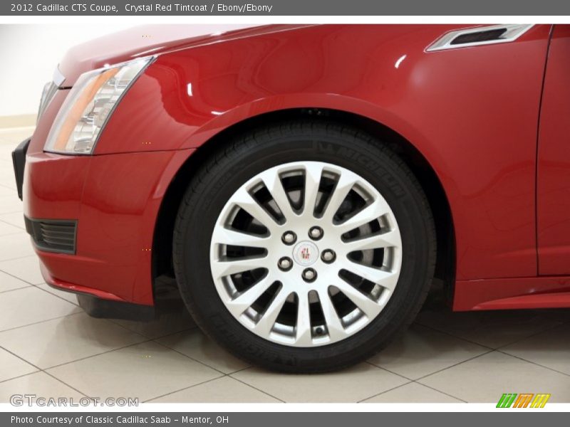 Crystal Red Tintcoat / Ebony/Ebony 2012 Cadillac CTS Coupe