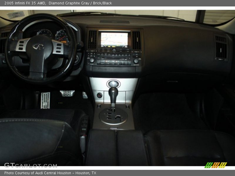 Diamond Graphite Gray / Brick/Black 2005 Infiniti FX 35 AWD