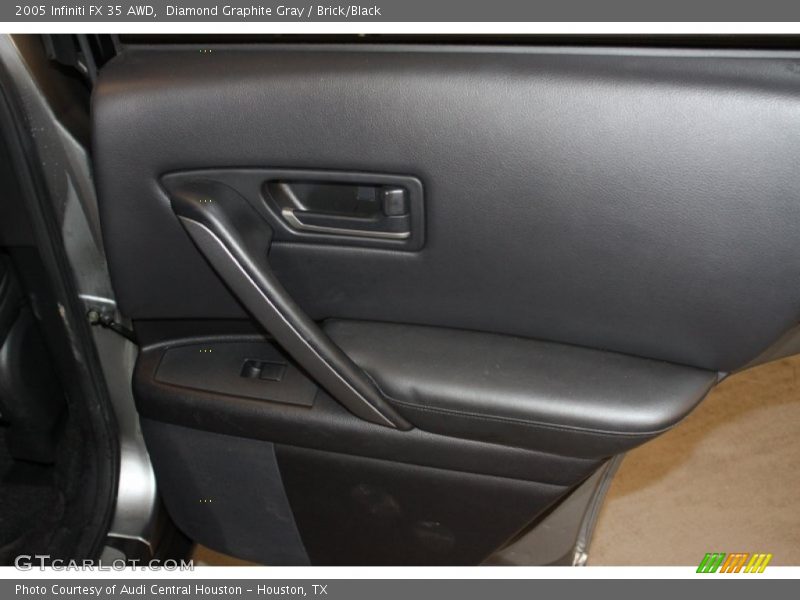 Diamond Graphite Gray / Brick/Black 2005 Infiniti FX 35 AWD