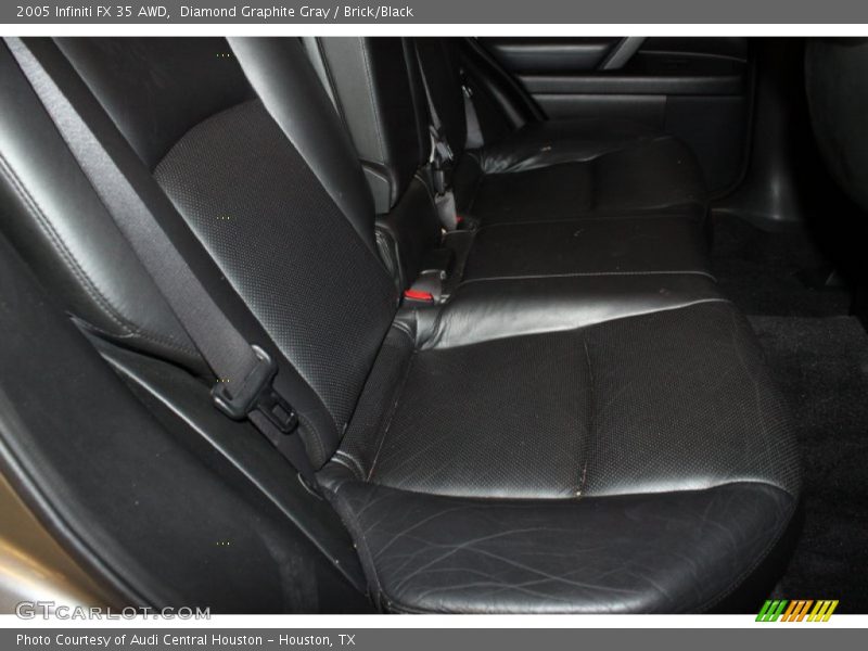 Diamond Graphite Gray / Brick/Black 2005 Infiniti FX 35 AWD