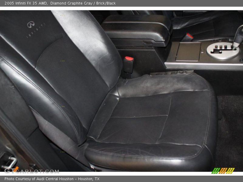 Diamond Graphite Gray / Brick/Black 2005 Infiniti FX 35 AWD