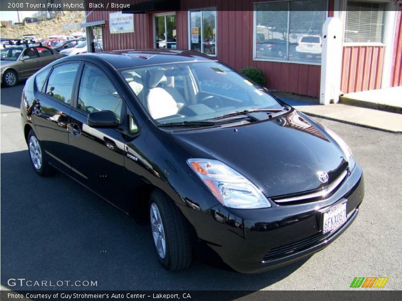 Black / Bisque 2008 Toyota Prius Hybrid