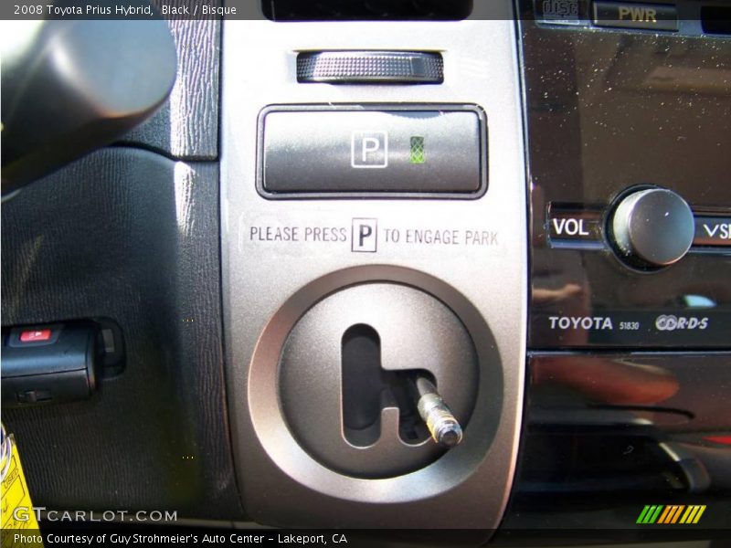 Black / Bisque 2008 Toyota Prius Hybrid