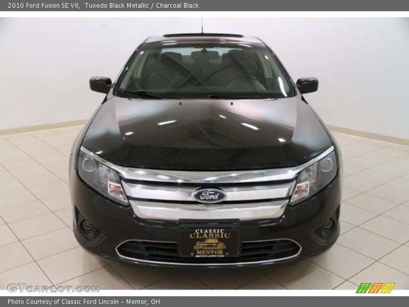 Tuxedo Black Metallic / Charcoal Black 2010 Ford Fusion SE V6