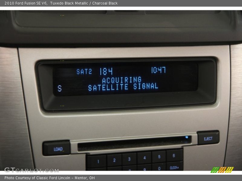 Tuxedo Black Metallic / Charcoal Black 2010 Ford Fusion SE V6