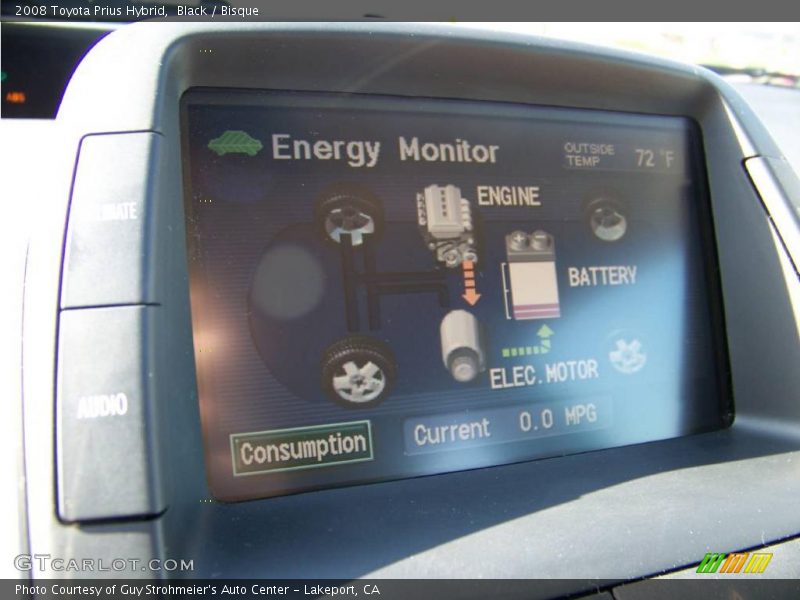 Black / Bisque 2008 Toyota Prius Hybrid