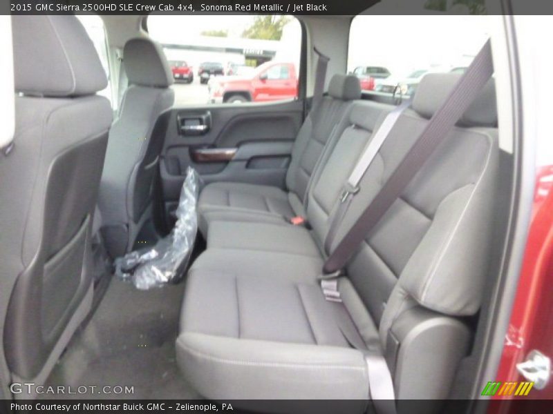 Sonoma Red Metallic / Jet Black 2015 GMC Sierra 2500HD SLE Crew Cab 4x4