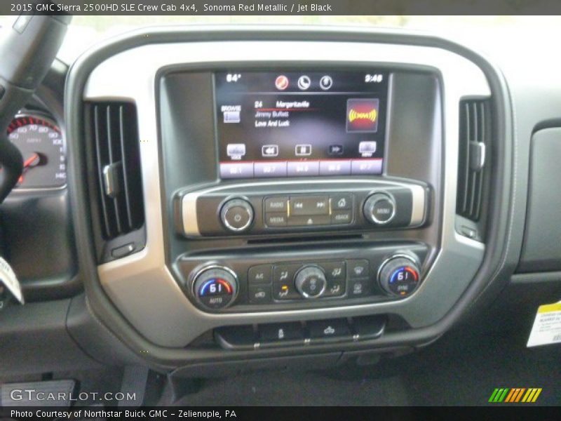 Sonoma Red Metallic / Jet Black 2015 GMC Sierra 2500HD SLE Crew Cab 4x4