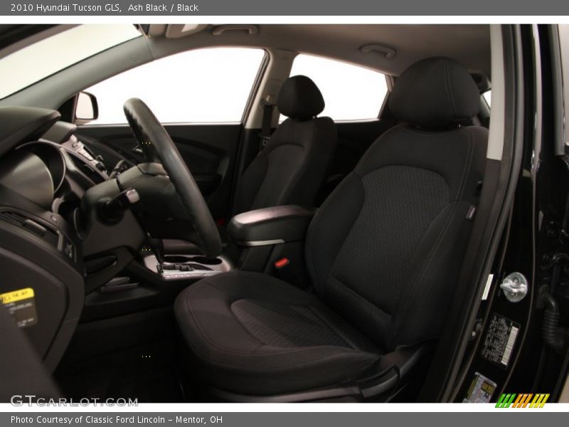 Ash Black / Black 2010 Hyundai Tucson GLS