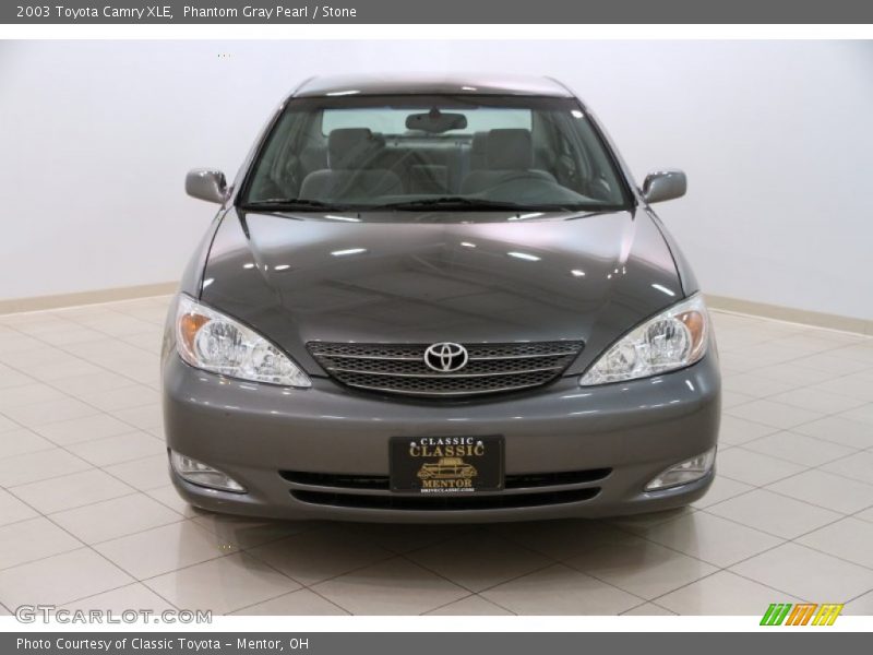 Phantom Gray Pearl / Stone 2003 Toyota Camry XLE