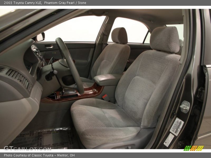 Phantom Gray Pearl / Stone 2003 Toyota Camry XLE