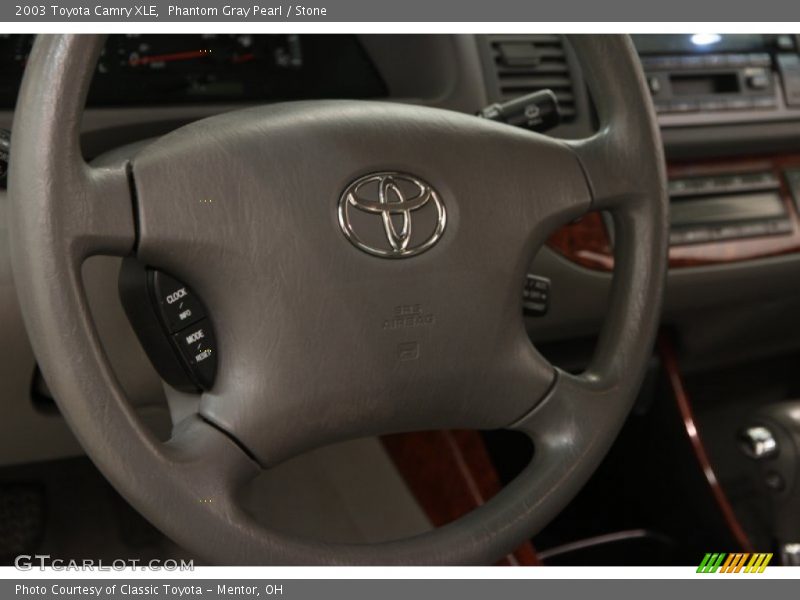Phantom Gray Pearl / Stone 2003 Toyota Camry XLE