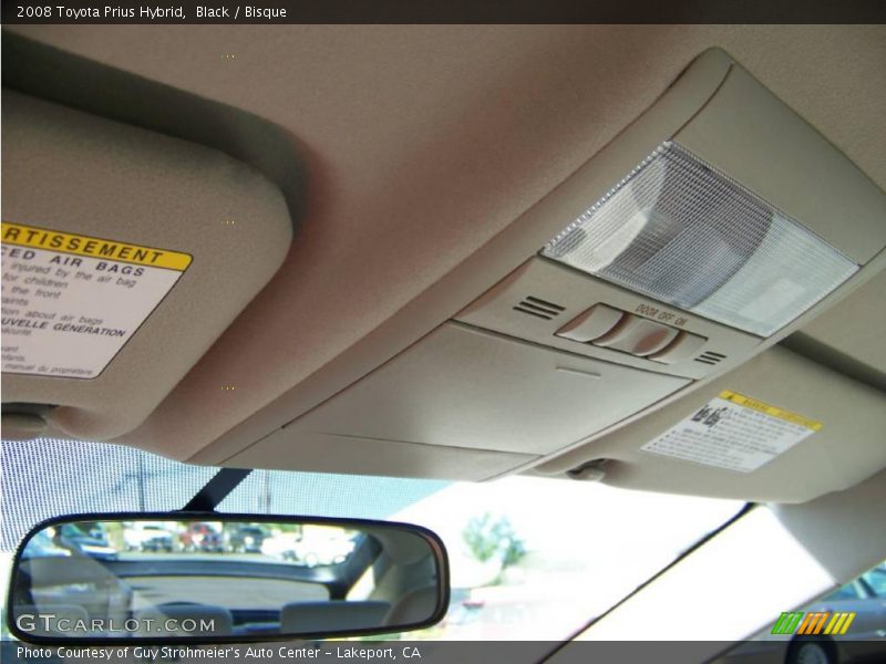 Black / Bisque 2008 Toyota Prius Hybrid