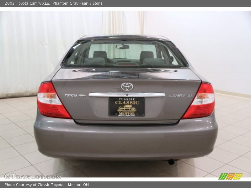 Phantom Gray Pearl / Stone 2003 Toyota Camry XLE