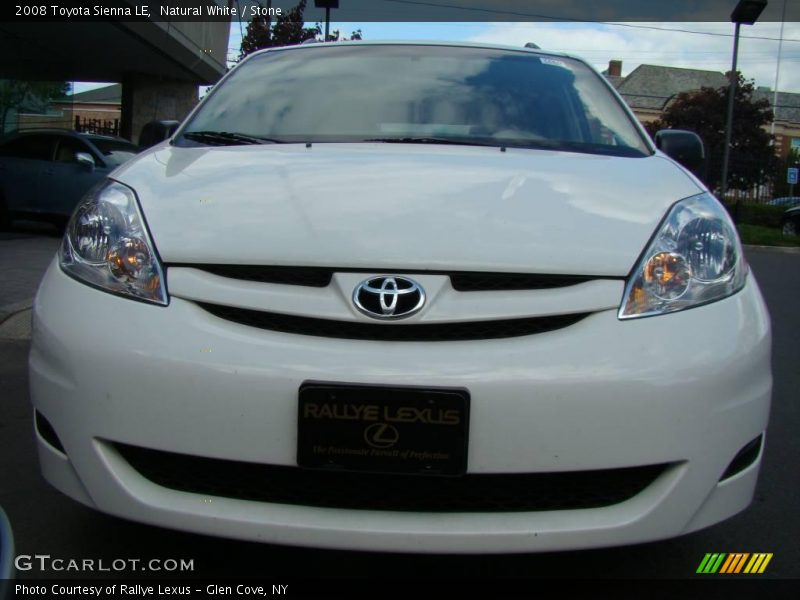 Natural White / Stone 2008 Toyota Sienna LE
