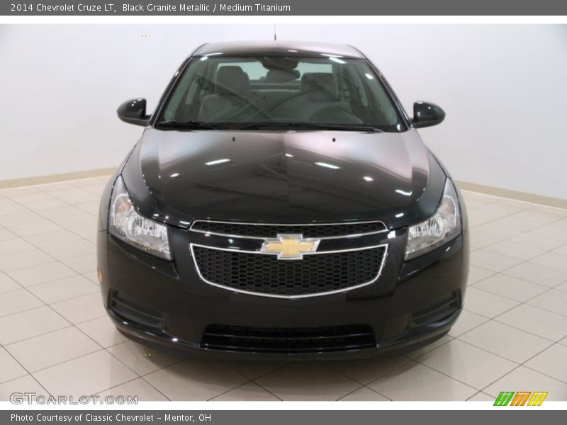 Black Granite Metallic / Medium Titanium 2014 Chevrolet Cruze LT