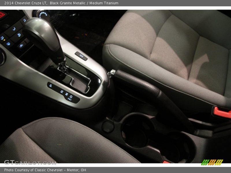 Black Granite Metallic / Medium Titanium 2014 Chevrolet Cruze LT