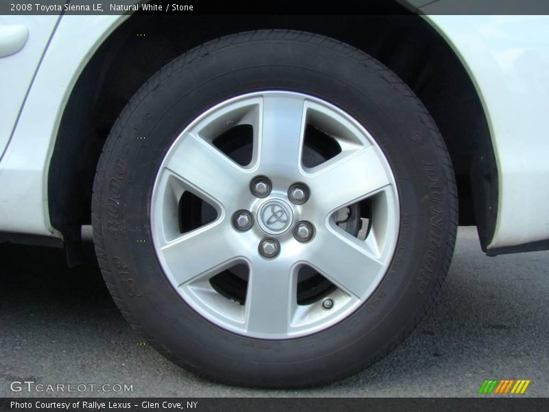 Natural White / Stone 2008 Toyota Sienna LE