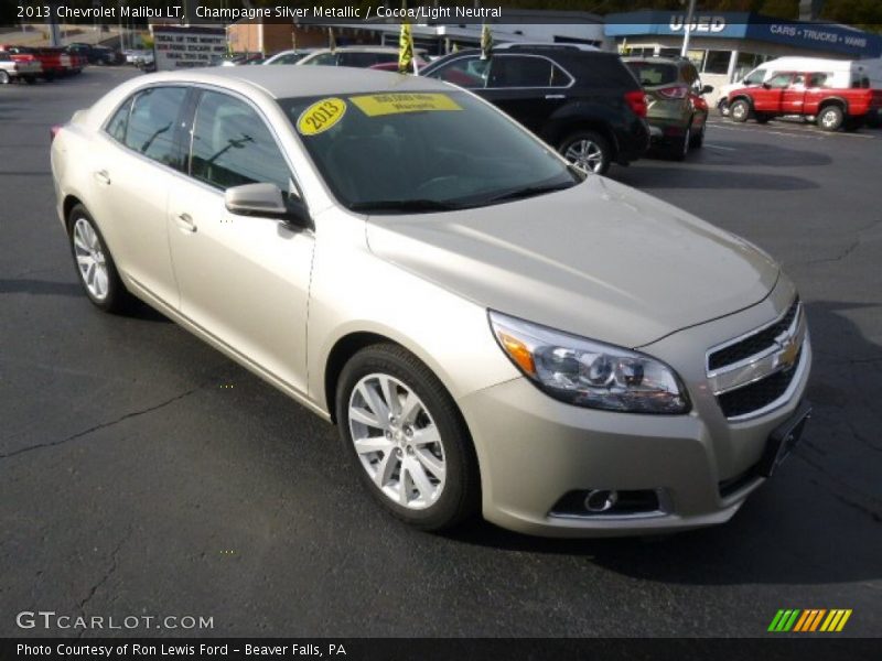Front 3/4 View of 2013 Malibu LT