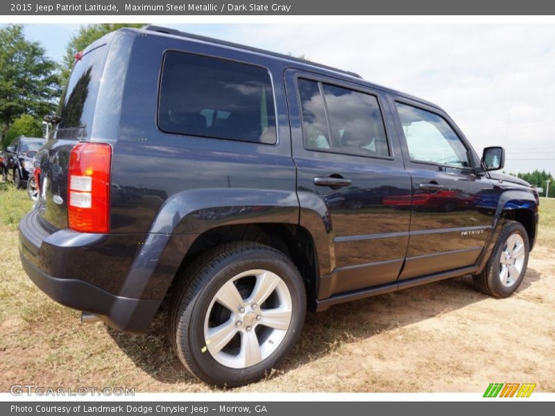Maximum Steel Metallic / Dark Slate Gray 2015 Jeep Patriot Latitude