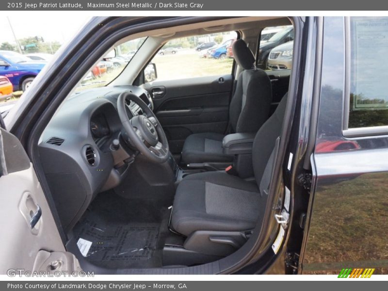 Maximum Steel Metallic / Dark Slate Gray 2015 Jeep Patriot Latitude