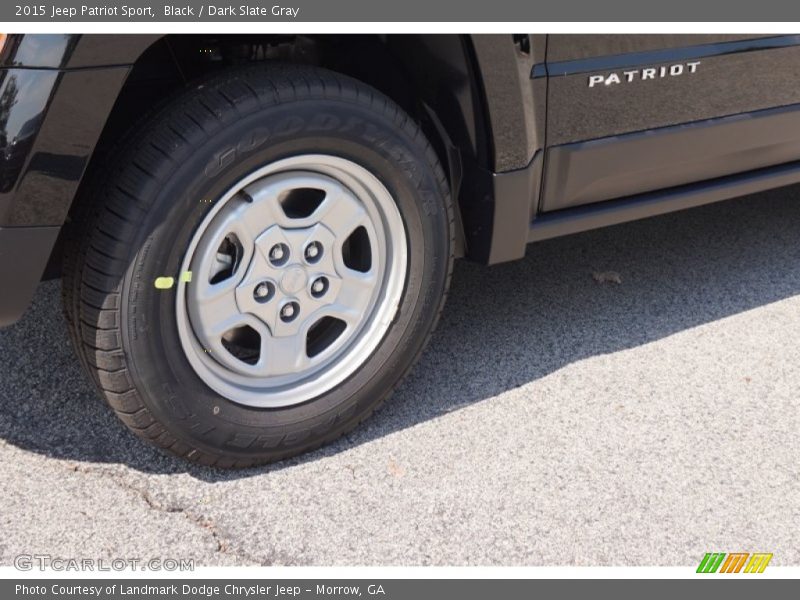 Black / Dark Slate Gray 2015 Jeep Patriot Sport