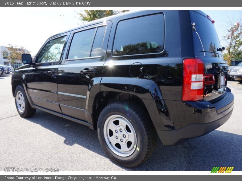 Black / Dark Slate Gray 2015 Jeep Patriot Sport