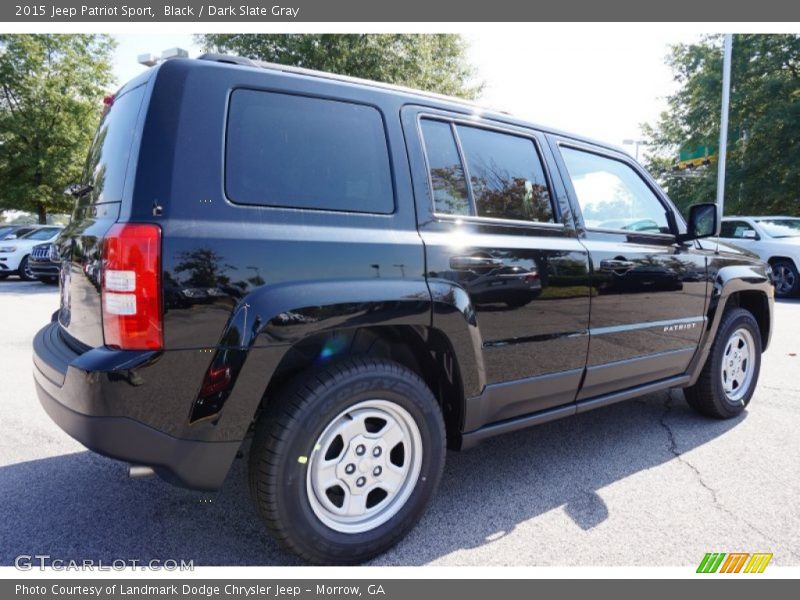 Black / Dark Slate Gray 2015 Jeep Patriot Sport
