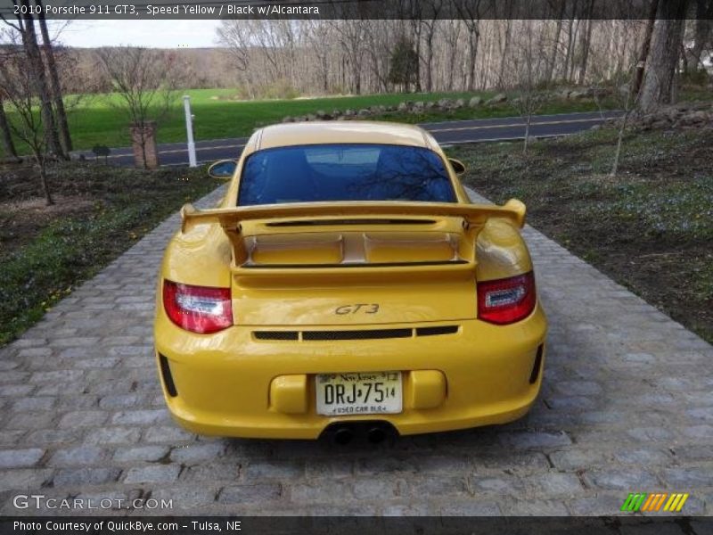 Speed Yellow / Black w/Alcantara 2010 Porsche 911 GT3