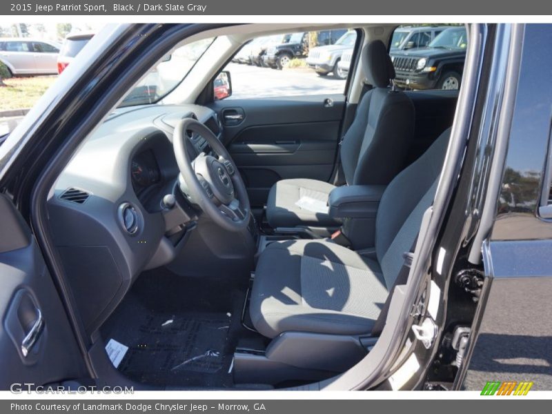 Black / Dark Slate Gray 2015 Jeep Patriot Sport