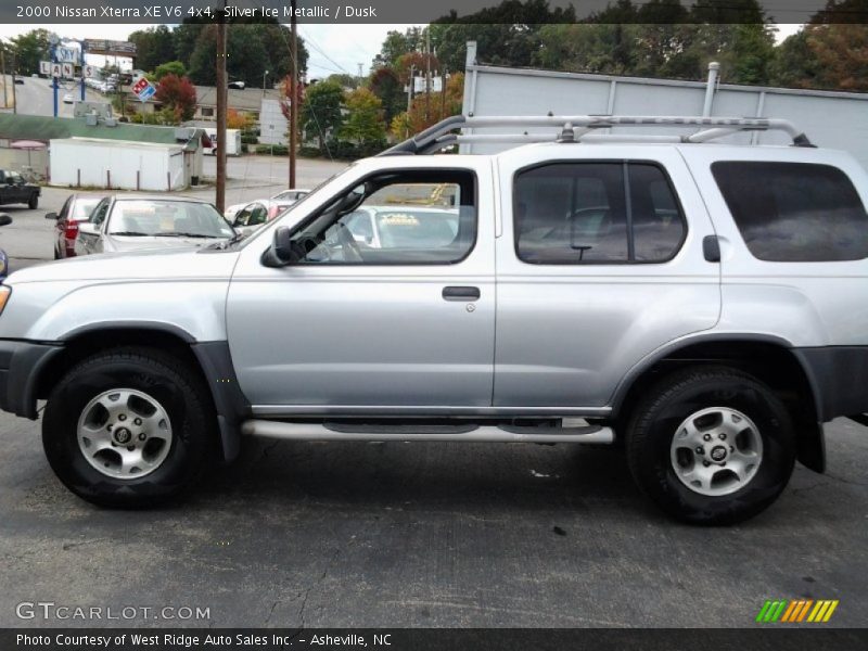 Silver Ice Metallic / Dusk 2000 Nissan Xterra XE V6 4x4