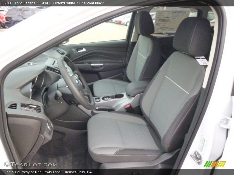 Front Seat of 2015 Escape SE 4WD