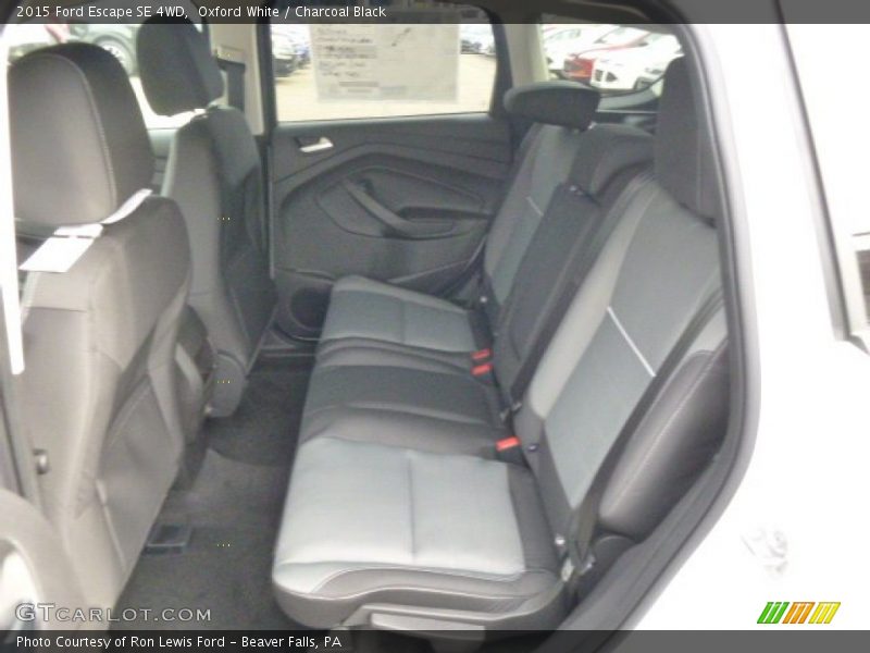 Rear Seat of 2015 Escape SE 4WD