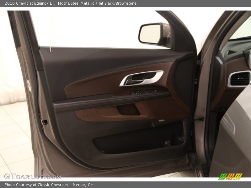 Mocha Steel Metallic / Jet Black/Brownstone 2010 Chevrolet Equinox LT