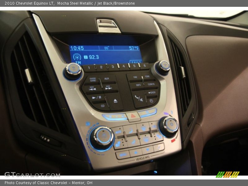 Mocha Steel Metallic / Jet Black/Brownstone 2010 Chevrolet Equinox LT