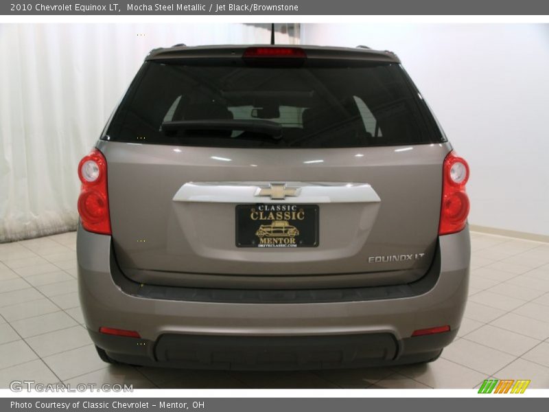 Mocha Steel Metallic / Jet Black/Brownstone 2010 Chevrolet Equinox LT