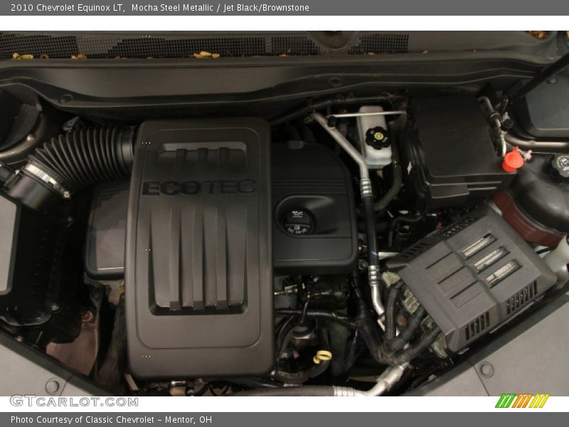 Mocha Steel Metallic / Jet Black/Brownstone 2010 Chevrolet Equinox LT