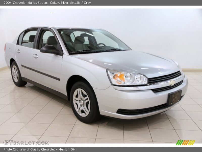 Galaxy Silver Metallic / Gray 2004 Chevrolet Malibu Sedan