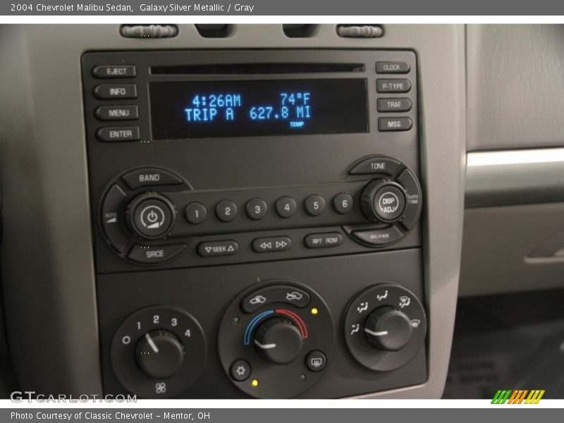 Controls of 2004 Malibu Sedan