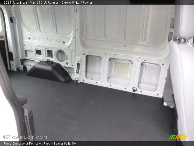 Oxford White / Pewter 2015 Ford Transit Van 150 LR Regular