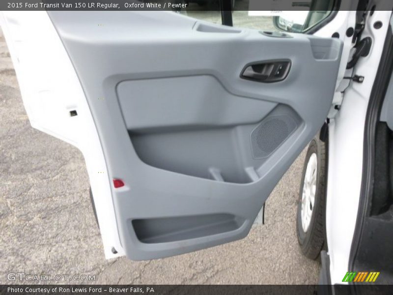 Oxford White / Pewter 2015 Ford Transit Van 150 LR Regular