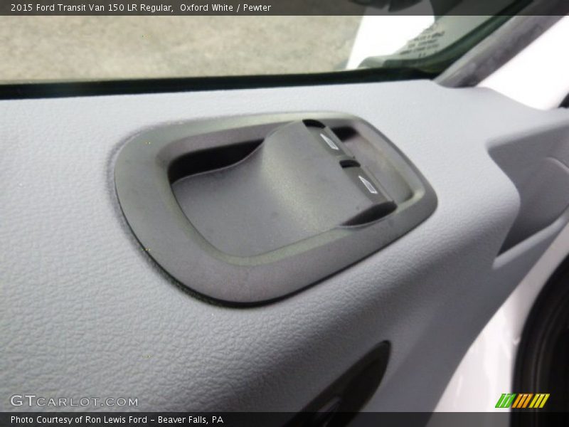 Oxford White / Pewter 2015 Ford Transit Van 150 LR Regular