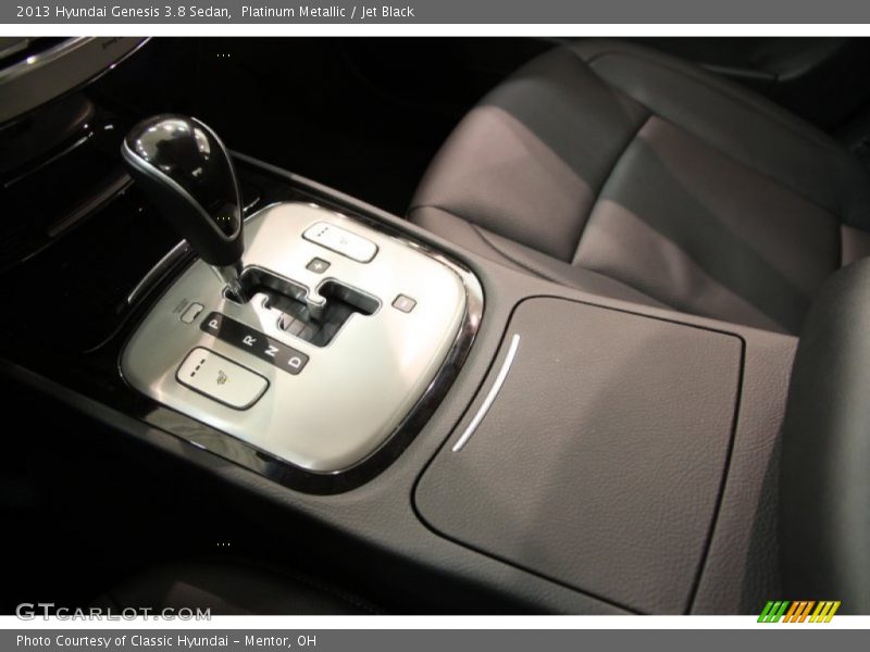 Platinum Metallic / Jet Black 2013 Hyundai Genesis 3.8 Sedan